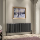 Imperia 3 Column Radiator 600 x 1640mm - Matt Anthracite-1