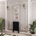 Imperia 3 Column Radiator 600 x 470mm - Matt Black-1