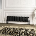 Imperia 4 Column Radiator 300 x 1370mm - Matt Black-1
