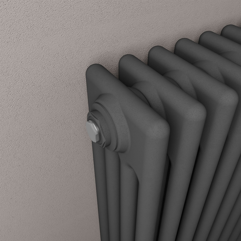 Imperia 4 Column Radiator 300 x 1460mm - Matt Anthracite-2