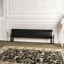 Imperia 4 Column Radiator 300 x 1460mm - Matt Black-1