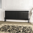 Imperia 4 Column Radiator 600 x 1640mm - Matt Black-1