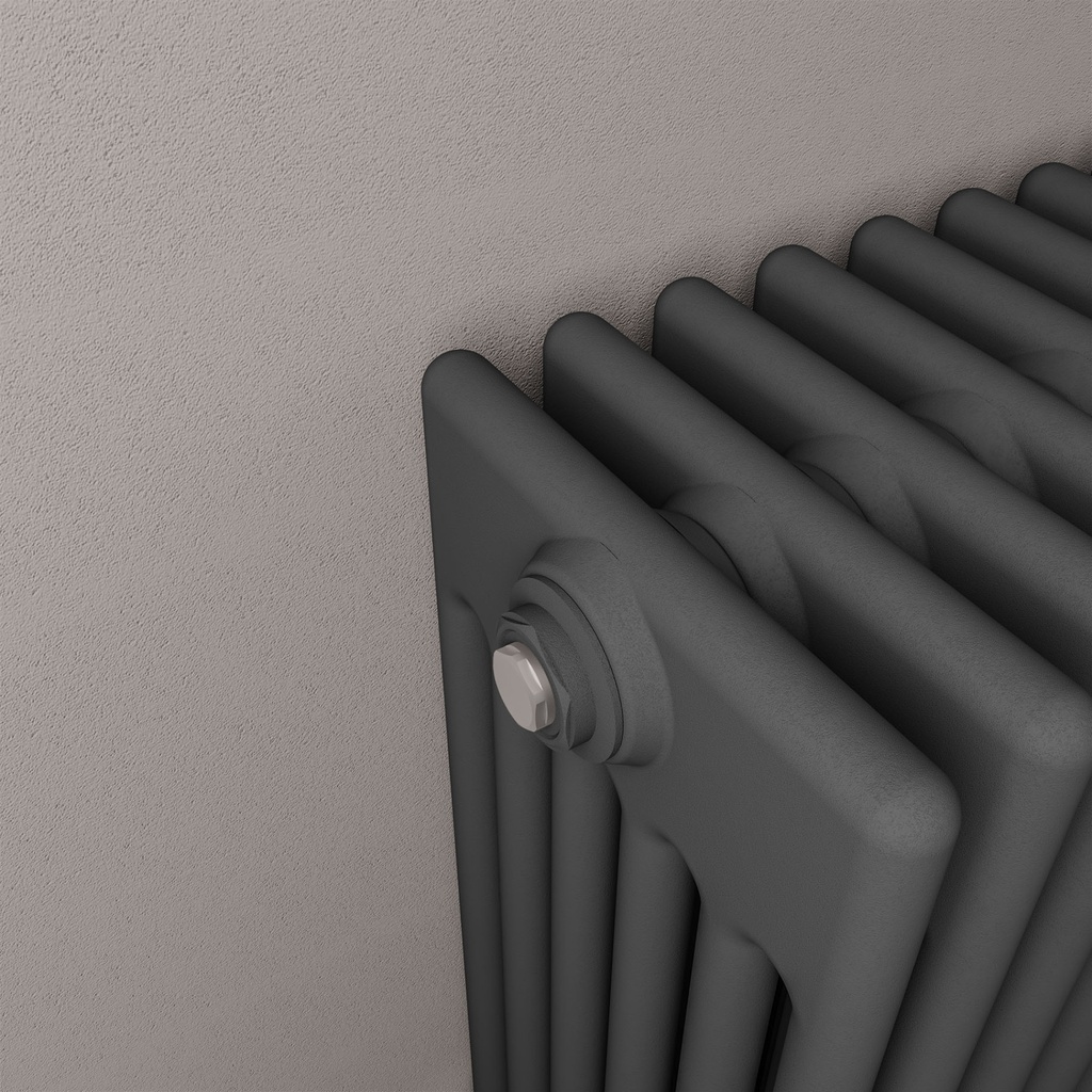 Imperia 6 Column Radiator 300 x 1370mm - Matt Anthracite-2