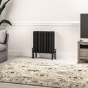 Imperia 6 Column Radiator 600 x 605mm - Matt Black-1