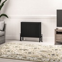Imperia 6 Column Radiator 600 x 830mm - Matt Black-1