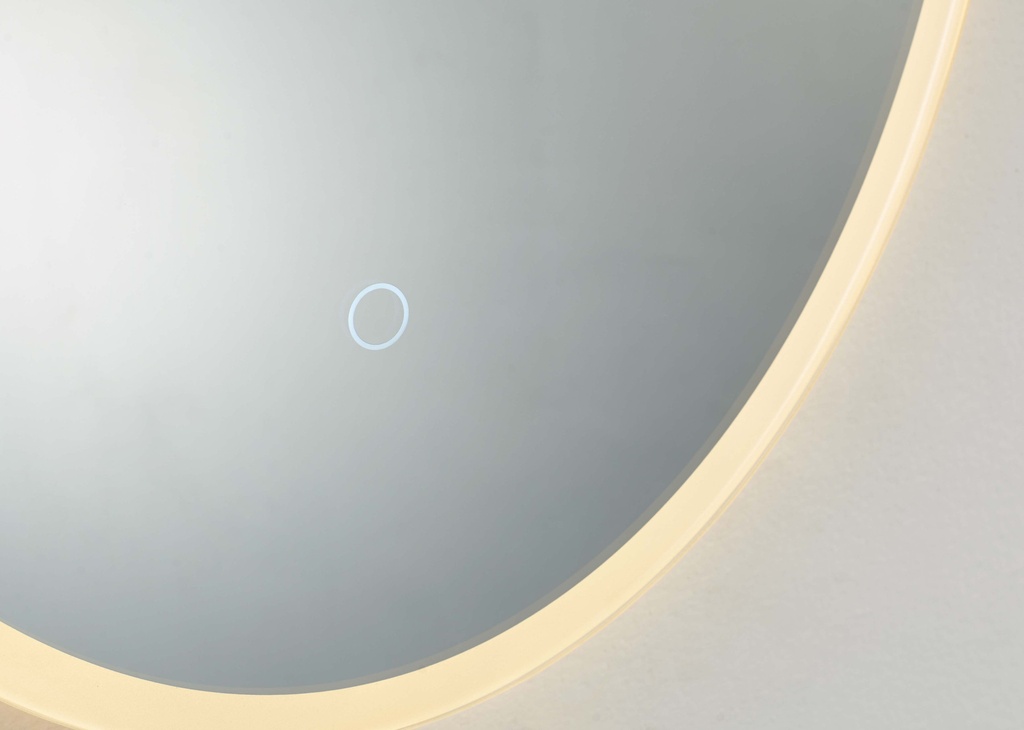 Kartell K-VIT Burleigh 700 x 500mm Oval with White Acrylic Edge-3