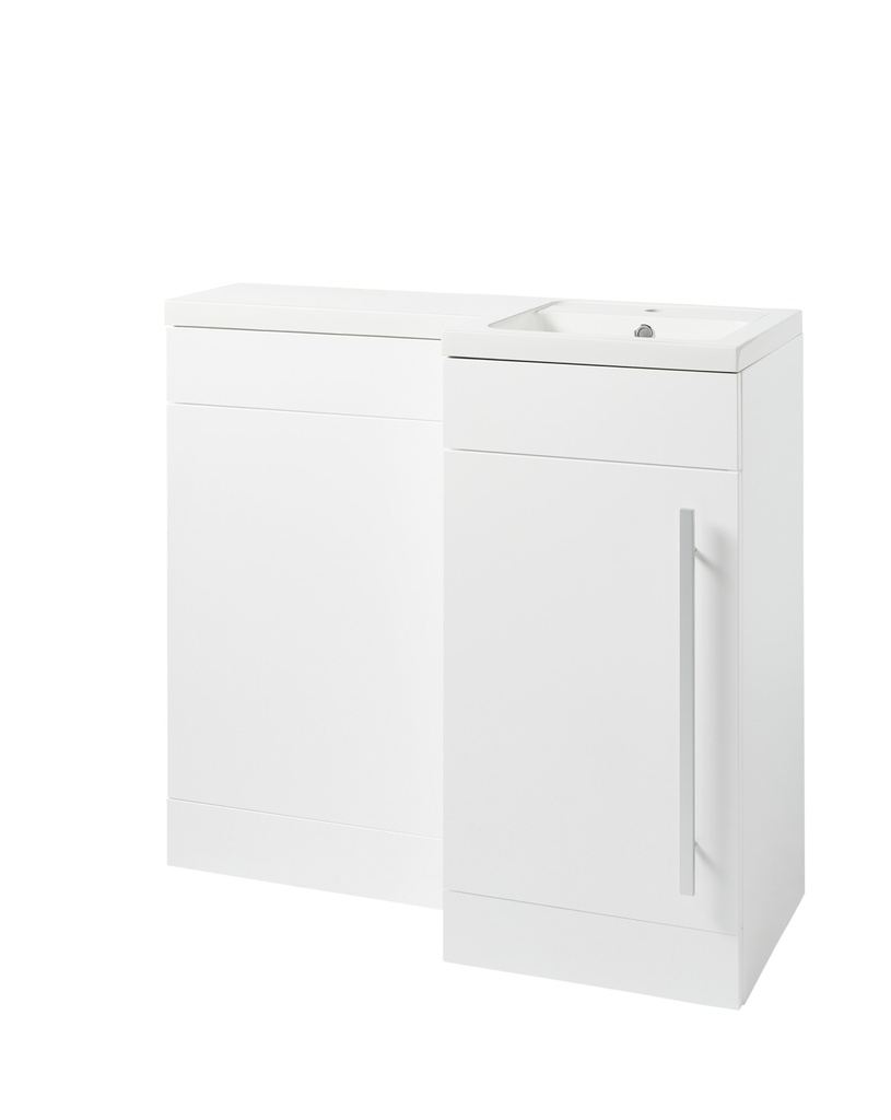 Kartell K-VIT Matrix 900mm L Shaped Basin Right Hand-1