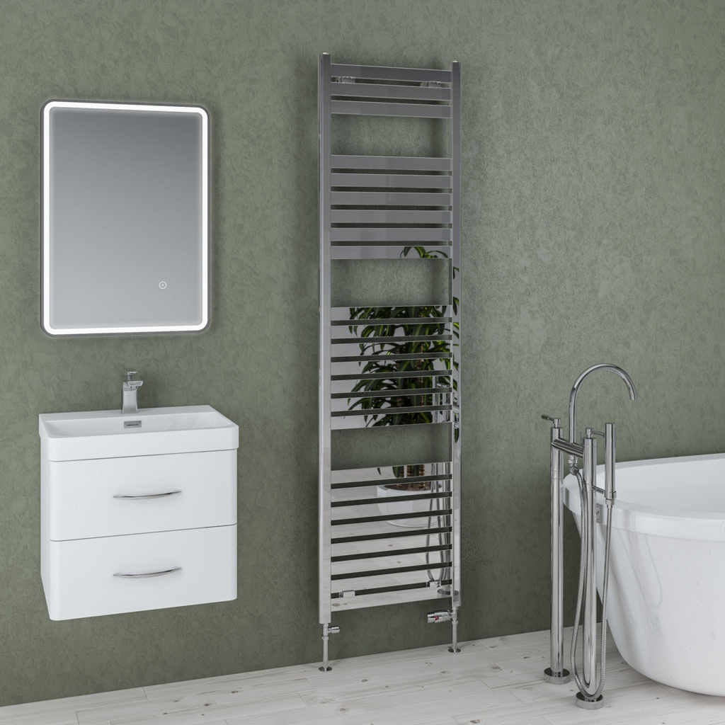 Staverton 1800 x 500mm - Chrome-1