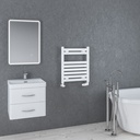 Staverton 600 x 500mm - Gloss White-1