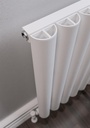 Kelmscott 600 x 835mm Aluminium Radiator - Matt White-1