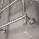 Kennet Dry Element Towel Rail 700 x 500mm - Chrome-3