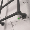 Kennet Dry Element Towel Rail 700 x 600mm - Matt Anthracite-3
