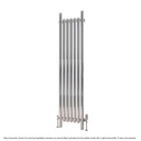 Lambourne 1800 x 420 Radiator - Chrome-2