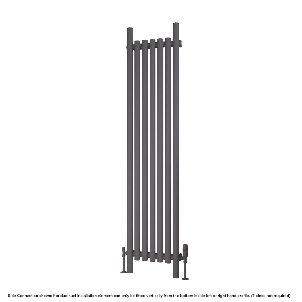 Lambourne 1800 x 420 Radiator - Matt Anthracite-2