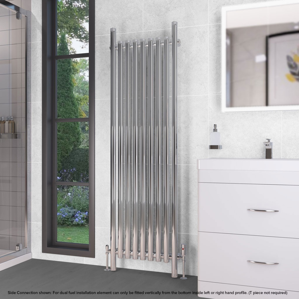 Lambourne 1800 x 540 Radiator - Chrome-1