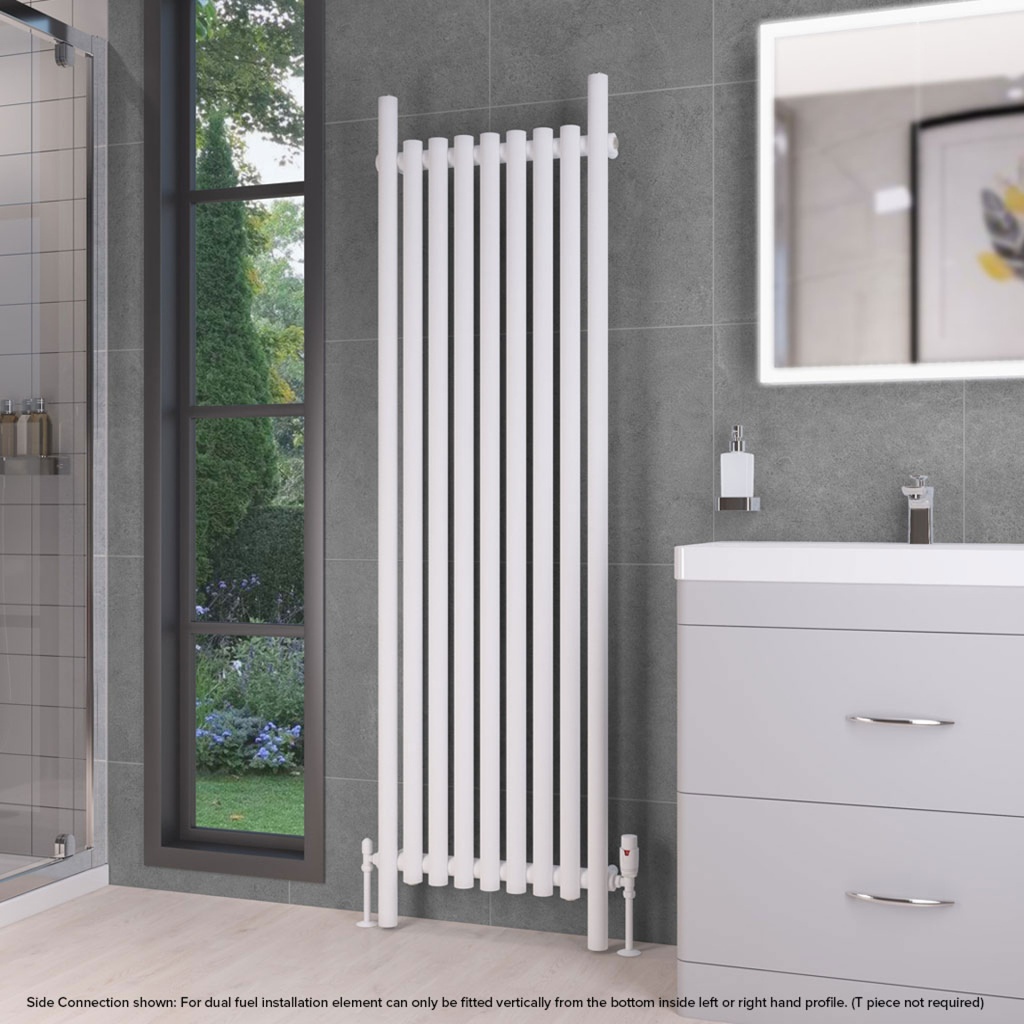 Lambourne 1800 x 540 Radiator - Matt White-1