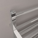Launton Designer Towel Rail 1200 x 500mm - Chrome-3