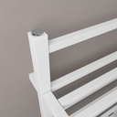 Launton Designer Towel Rail 1200 x 500mm - Matt White-3