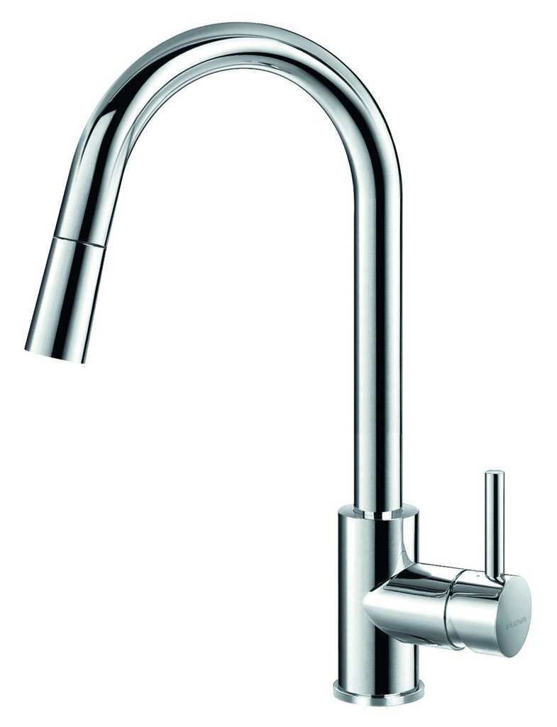 Levo Pull Out Mono Kitchen Mixer-1