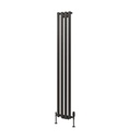 Tunstall 1800 x 280mm Radiator - Matt Anthracite-1
