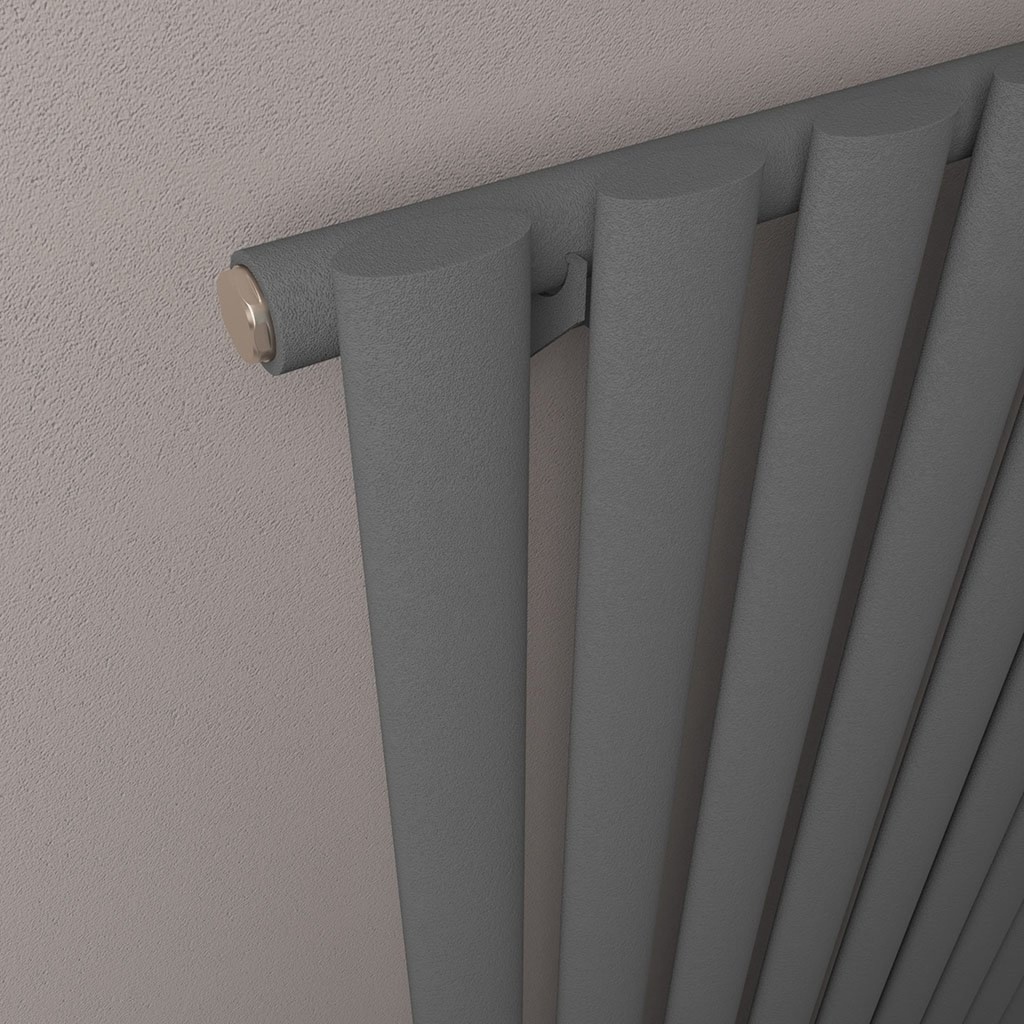 Tunstall 1800 x 280mm Radiator - Matt Anthracite-2