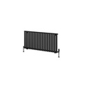 Tunstall 600 x 1179mm Radiator - Matt Black-1