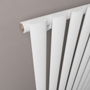 Tunstall 600 x 471mm Radiator - Matt White-2