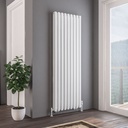Tunstall Double 1800 x 630mm Radiator - Matt White-1