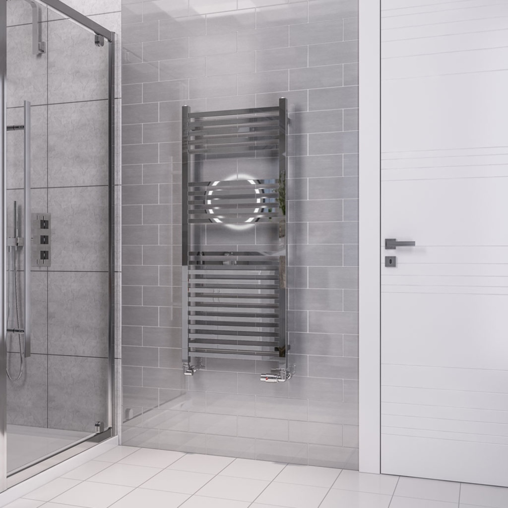 Tuscan Square Multirail 1200 x 500mm - Chrome-1