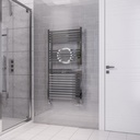 Tuscan Square Multirail 1200 x 600mm - Chrome-1