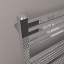 Tuscan Square Multirail 800 x 500mm - Chrome-2