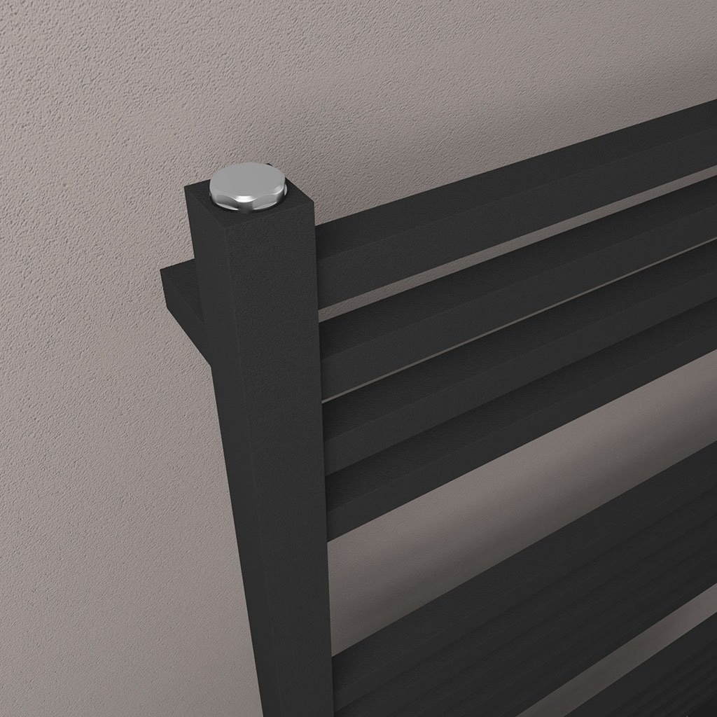 Tuscan Square Multirail 800 x 500mm - Matt Black-2