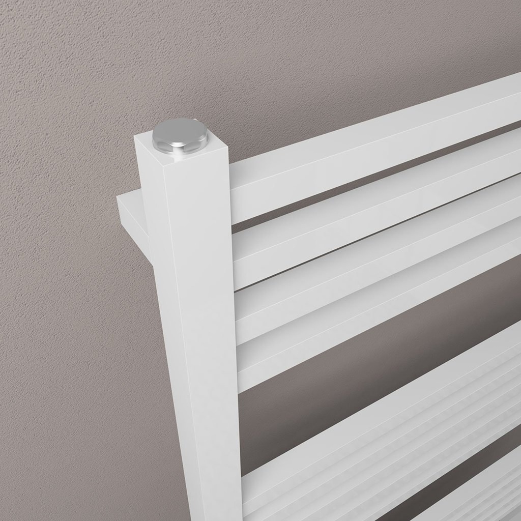 Tuscan Square Multirail 800 x 600mm - Gloss White-2