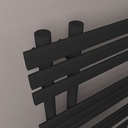 Loddon Dry Element Towel Rail 1200 x 500mm - Matt Black-2