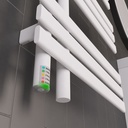 Loddon Dry Element Towel Rail 1200 x 500mm - Matt White-4