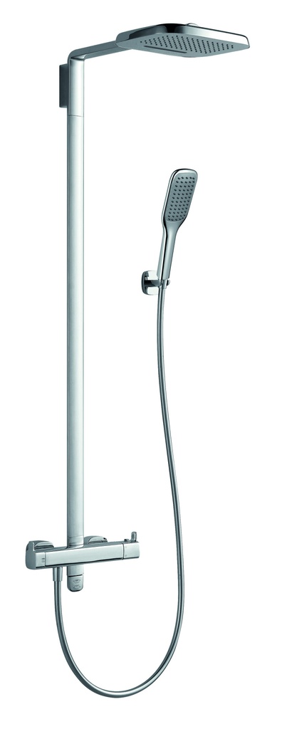 Urban Exposed Thermostatic Shower Column-1