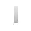 Malmesbury 1200 x 280mm Aluminium Radiator - Matt White-1