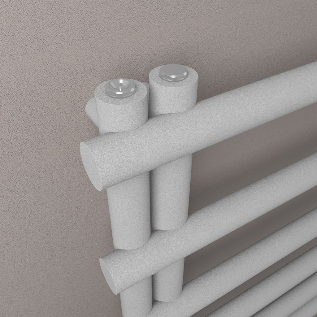 Marlow E-Style 1750 x 600mm Towel Rail - Matt Grey-1