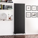 Mersey 1800 x 660 Aluminium Radiator - Matt Anthracite-2