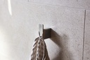 Miami Single Hook - Brushed Nickel-2