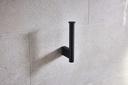Miami Toilet/Spare Roll Holder - Black-1