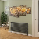 Murano 600 x 1200mm Radiator - Matt Anthracite-2