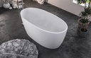 Wandsworth Freestanding Bath 1500 x 720 x 580mm Including Waste - Gloss White-1
