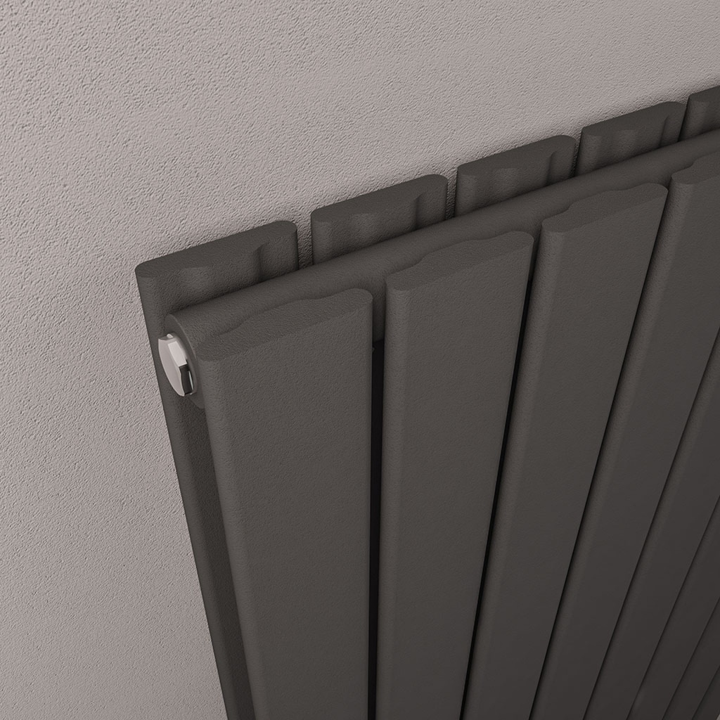 Warrington 1800 x 304 Radiator Type20 - Matt Anthracite-2
