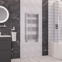 Wendover Curved Multirail 1000 x 500mm - Chrome-1