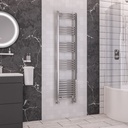 Wendover Curved Multirail 1600 x 400mm - Chrome-1