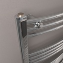 Wendover Curved Multirail 1600 x 600mm - Chrome-2