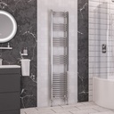 Wendover Curved Multirail 1800 x 400mm - Chrome-1