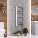 Wendover Straight Multirail 1200 x 500mm - Chrome-1