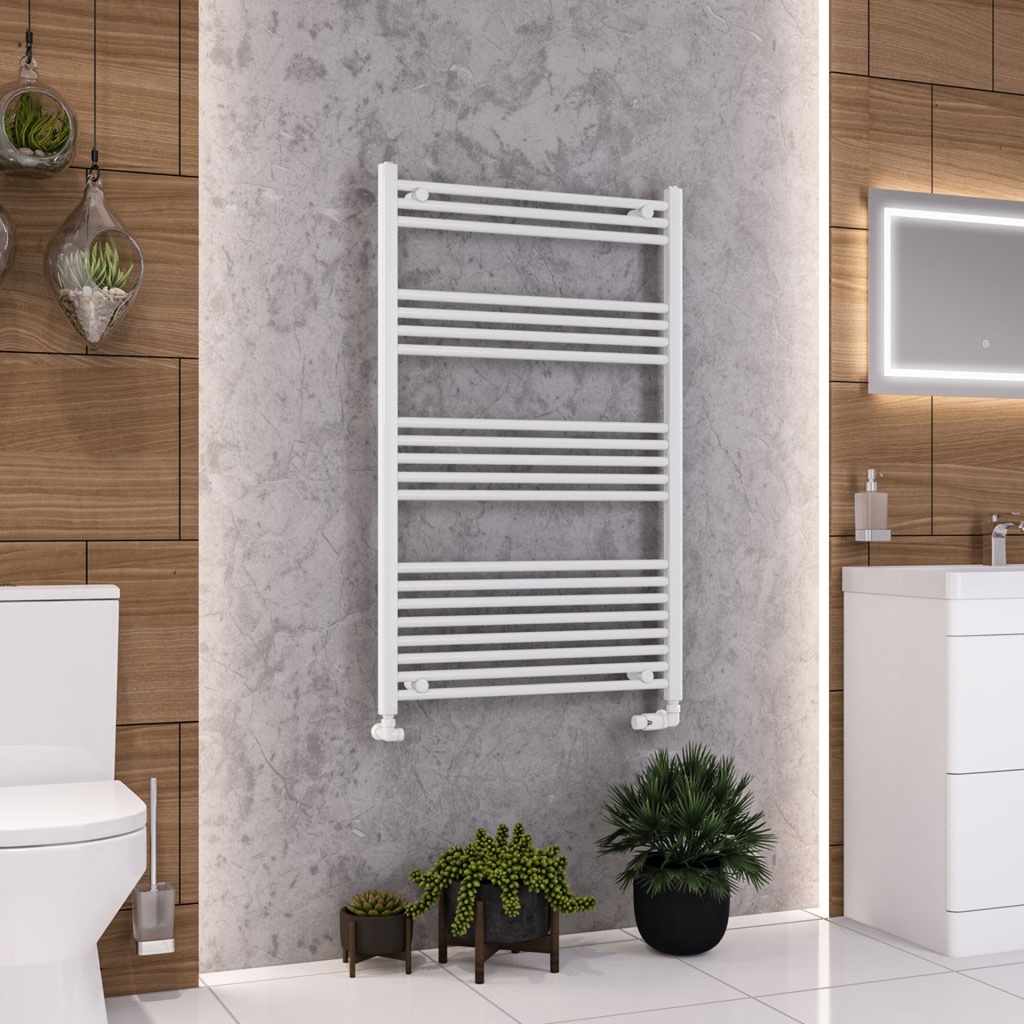Wendover Straight Multirail 1200 x 750mm - Gloss White-1